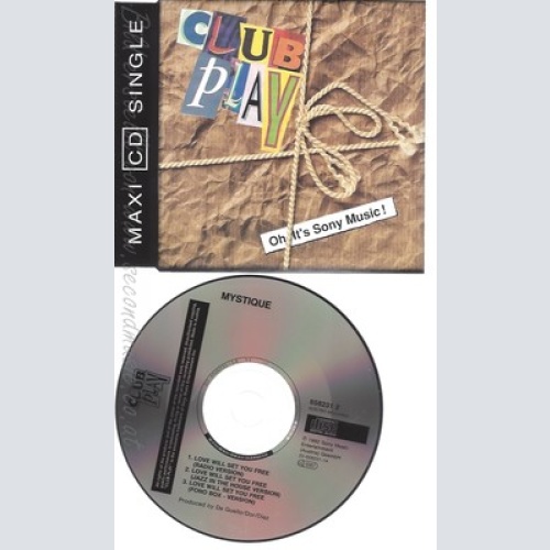 CD--MYSTIQUE --LOVE WILL SET YOU FREE--3 VERSIONS, 1992-