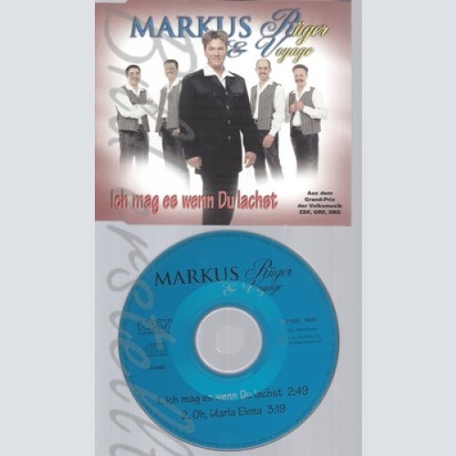 CD--MARKUS & VOYAGE RUEGER -- --- ICH MAG ES WENN DU LACHST