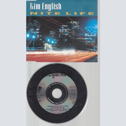 CD--KIM ENGLISH -NITE LIFE ---4 VERSIONS, 1994-