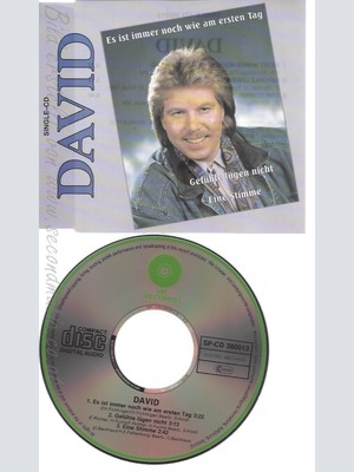 CD--DAVID -ES IST IMMER NOCH WIE AM ERSTEN TAG----
