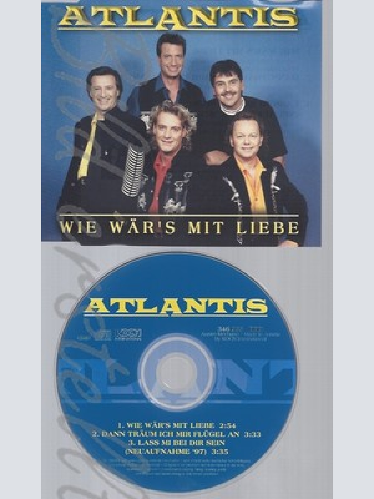 CD--ATLANTIS -- --- WIE WAER'S MIT LIEBE