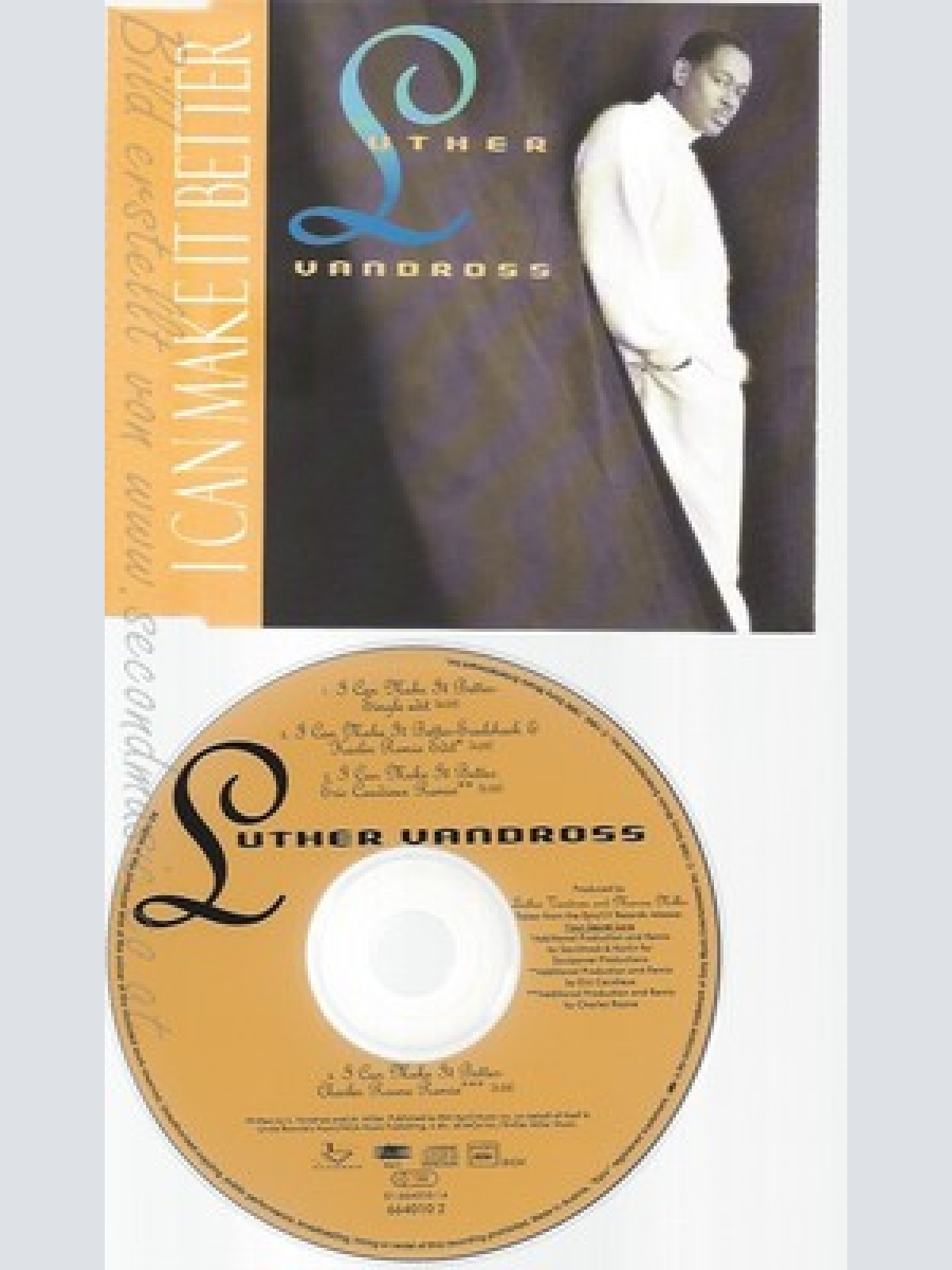 CD--LUTHER VANDROSS -- --- I CAN MAKE IT BETTER