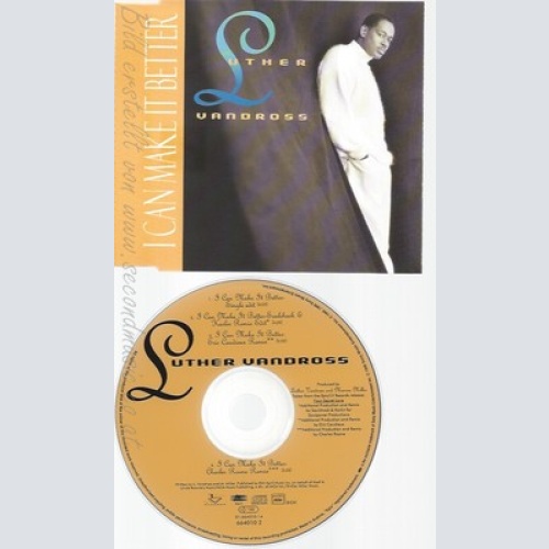 CD--LUTHER VANDROSS -- --- I CAN MAKE IT BETTER