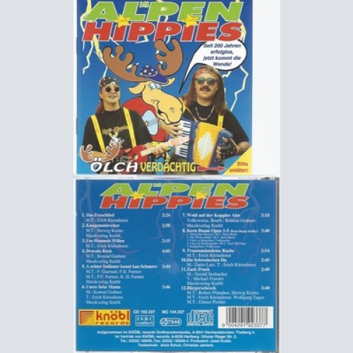 CD--DIE ALPEN HIPPIES--OELCH VERDAECHTIG