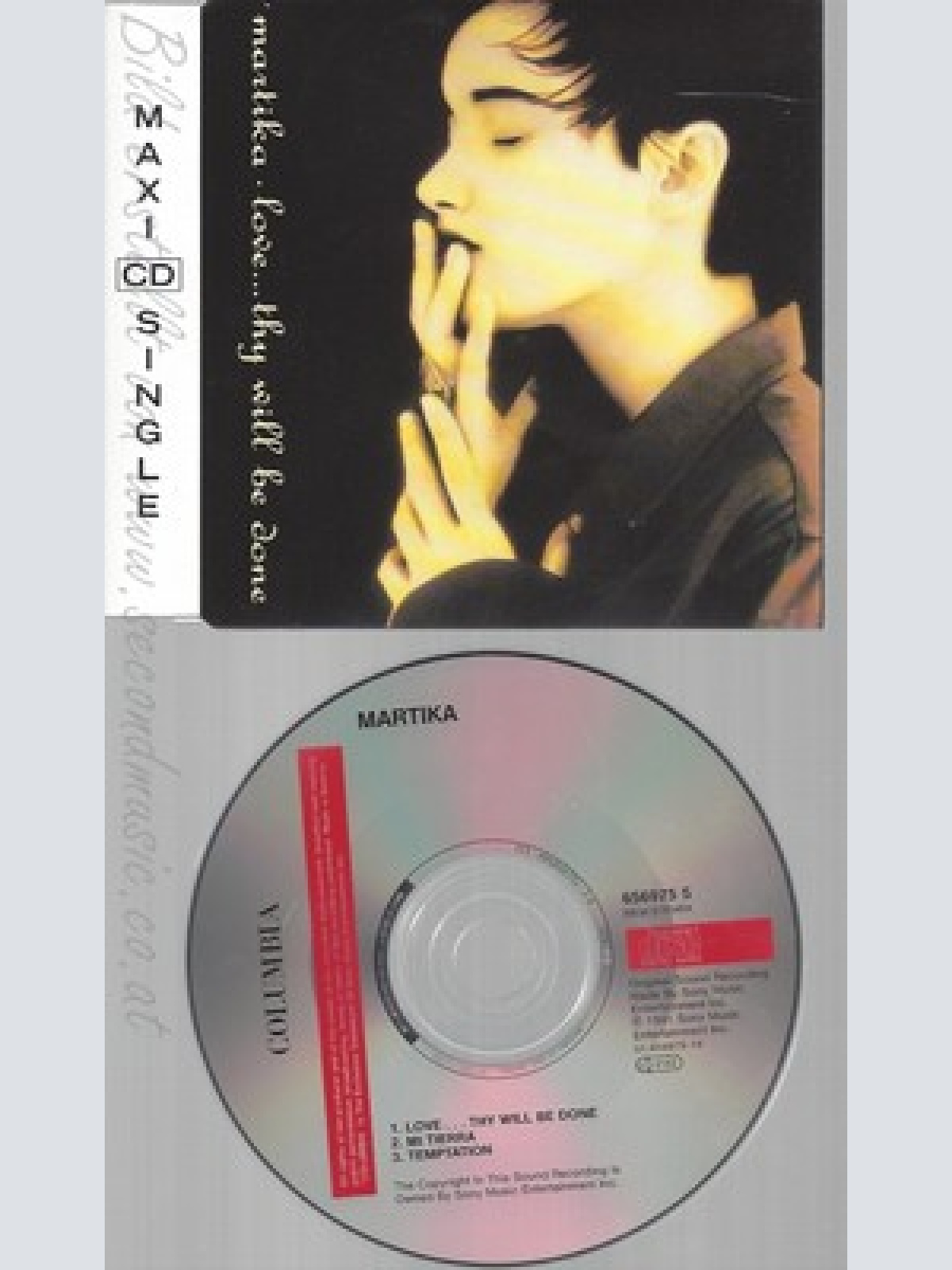 CD--MARTIKA -- --- LOVE..THY WILL BE DONE
