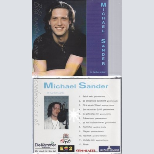 CD--MICHAEL SANDER--IN SACHEN LIEBE