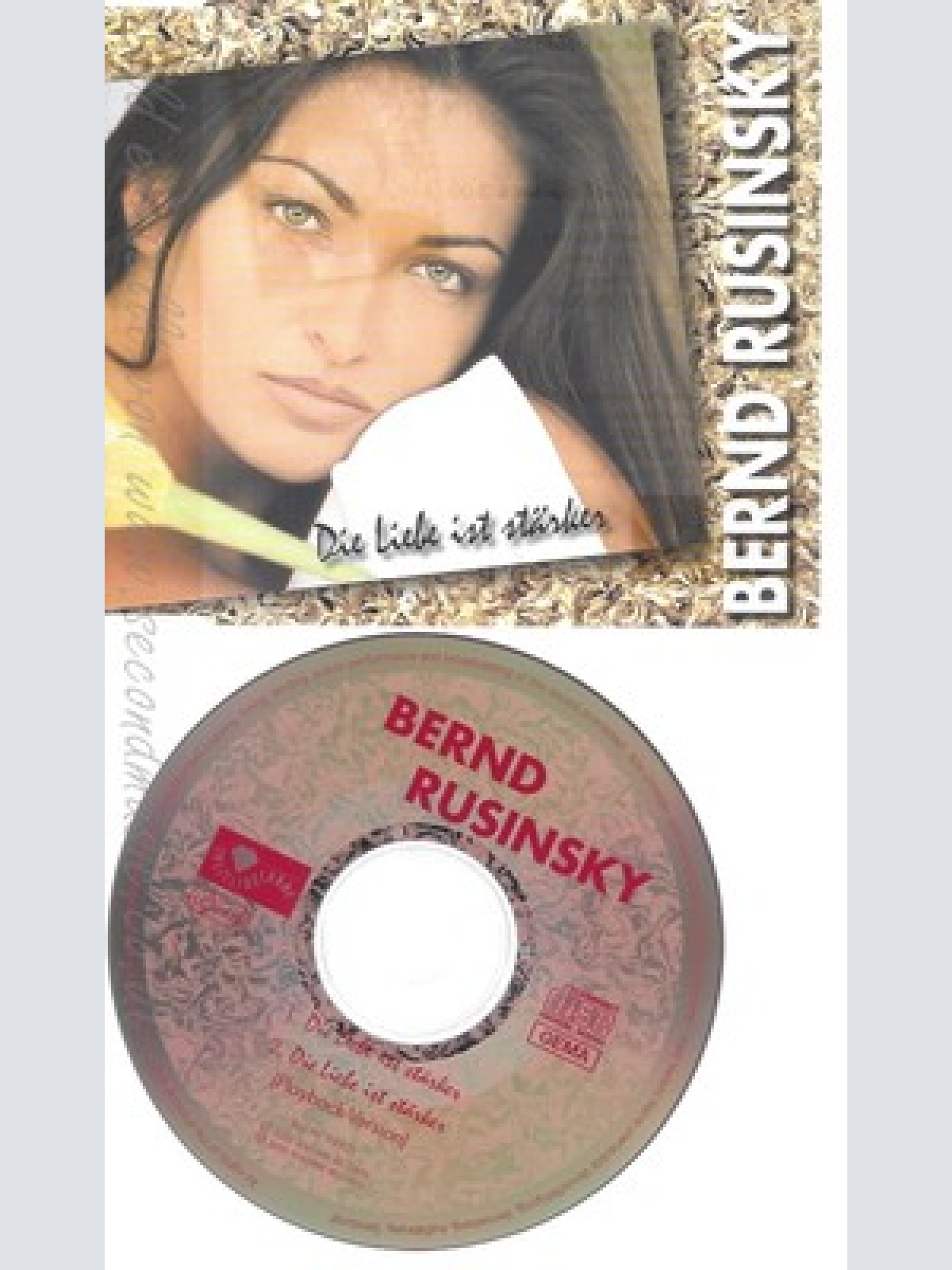 CD--BERND RUSINSKY -- --- DIE LIEBE IST STAERKER