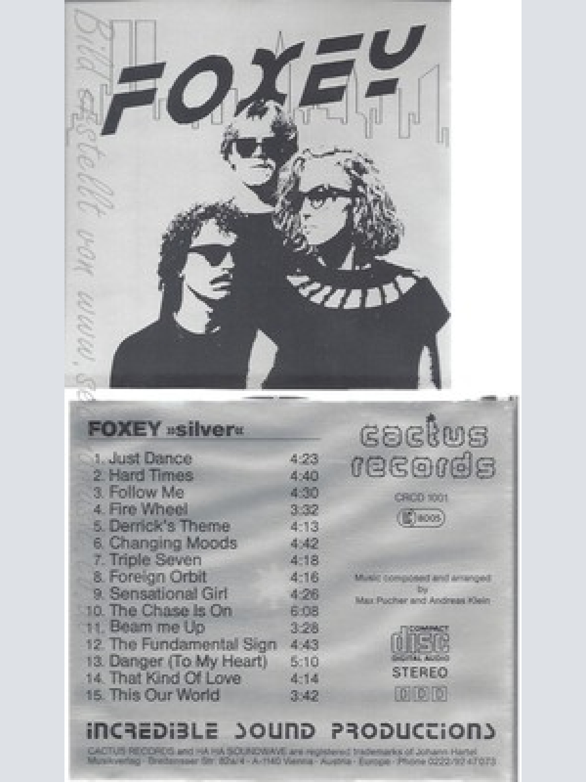 CD--FOXEY--SILVER--CACTUS RECORDS
