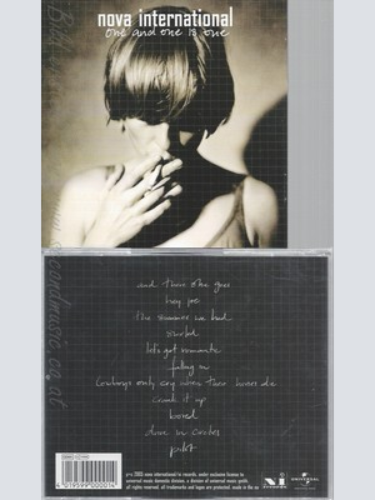 CD--NOVA INTERNATIONAL -- -- ONE AND ONE IS ONE