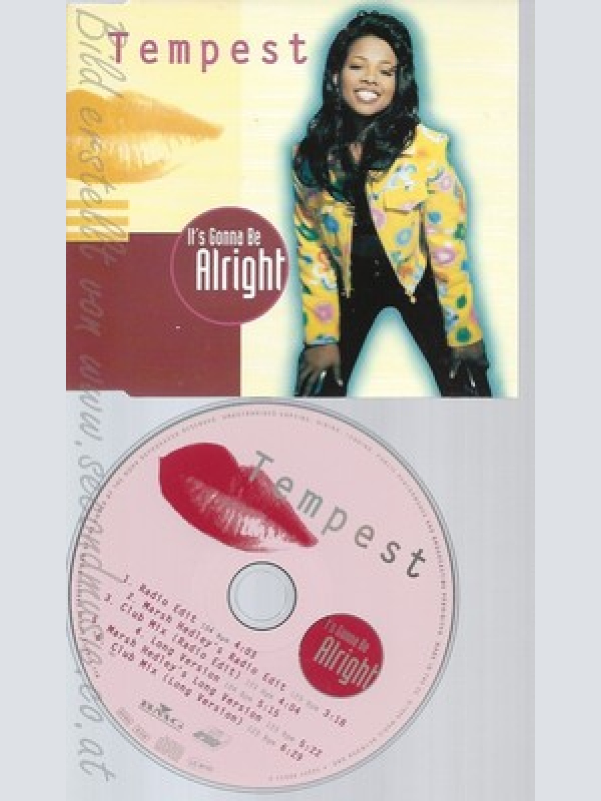 CD--TEMPEST -  - - SINGLE -- IT'S GONNA BE ALRIGHT