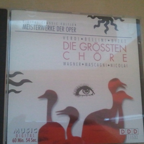 CD--MEISTERWERKE DER OPER--DIE GRÖSSTEN CHÖRE -----ALBUM