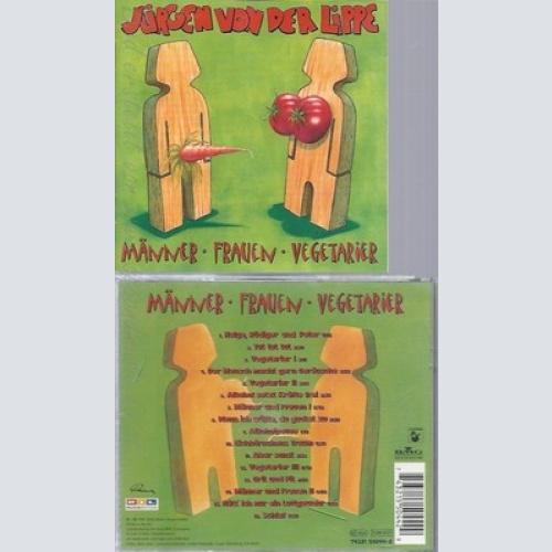 CD--JUERGEN VON  DER LIPPE -- -- MAENNER,FRAUEN,VEGETA...