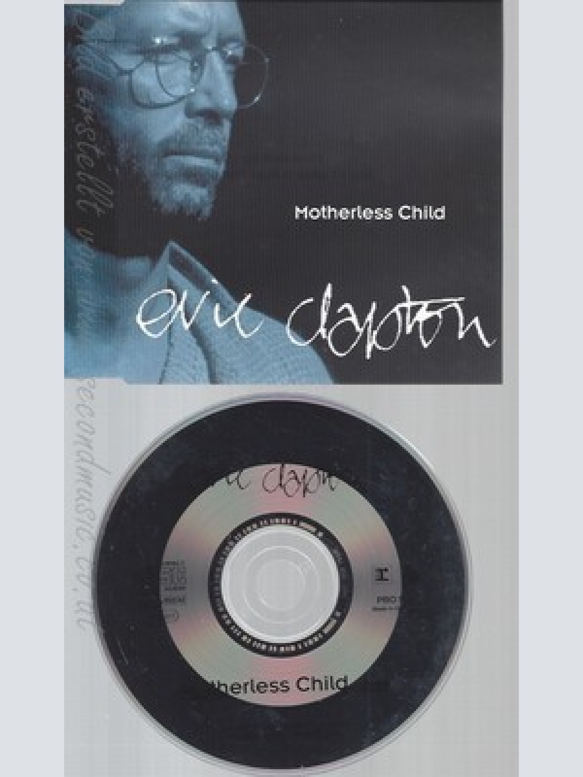 CD--ERIC CLAPTON--MOTHERLESS CHILD--PROMO