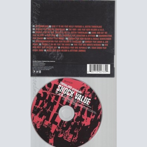CD--TIMBALAND -- -SHOCK VALUE--DIGI--LTD.PUR EDT.-