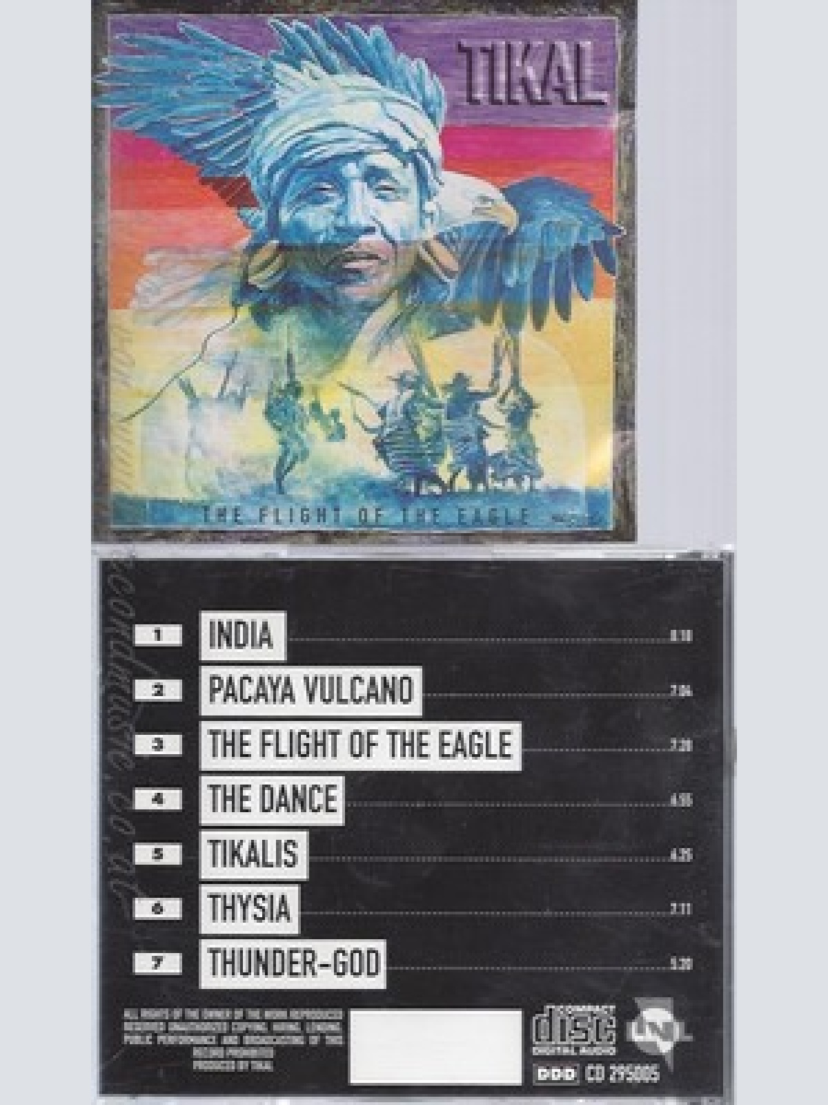 CD--TIKAL--THE FLIGHT OF THE EAGLE