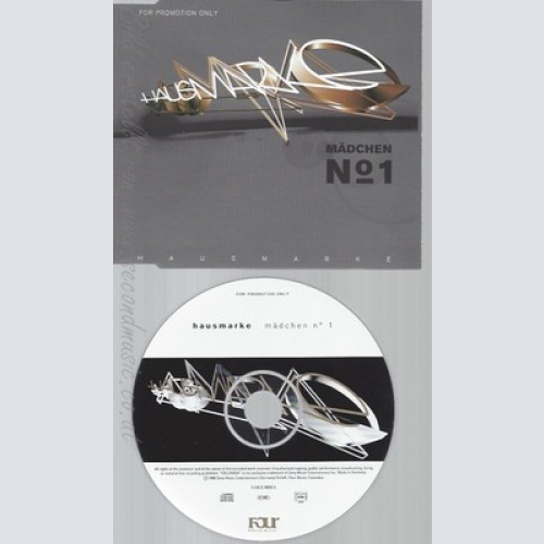CD--HAUSMARKE--MÄDCHEN NO 1--PROMO