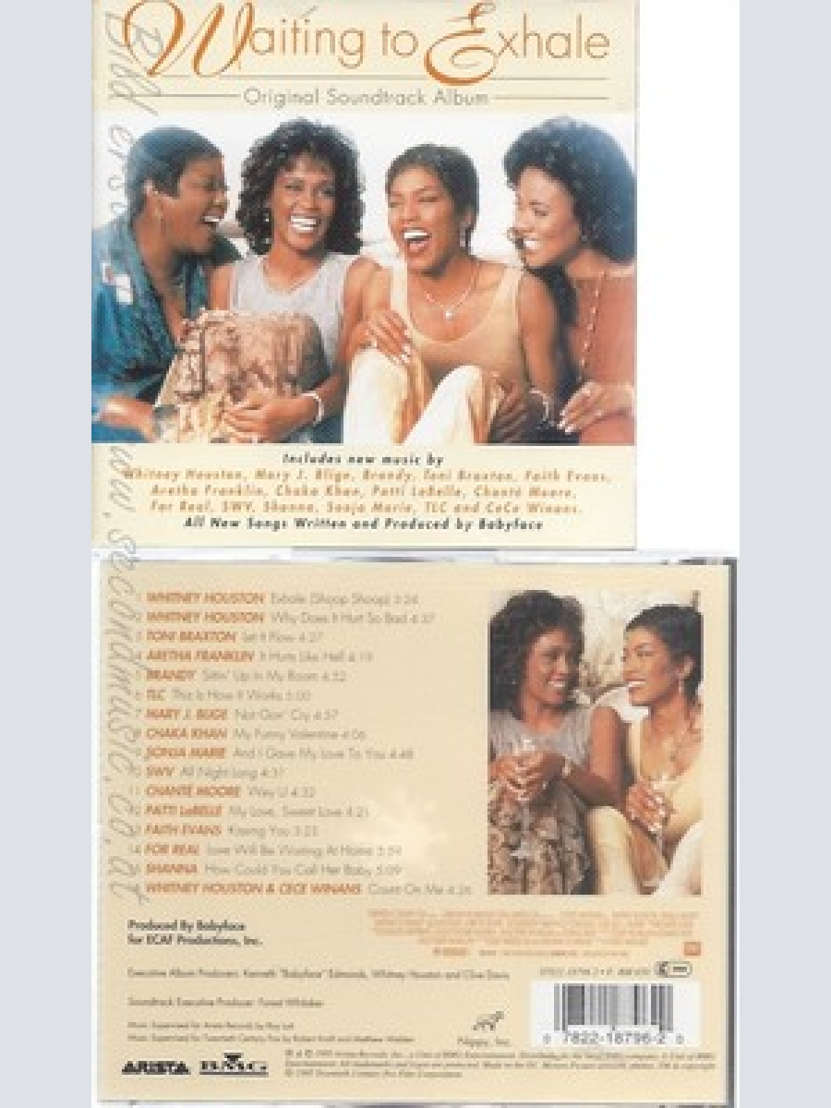 CD--OST UND VARIOUS -- --- WAITING TO EXHALE
