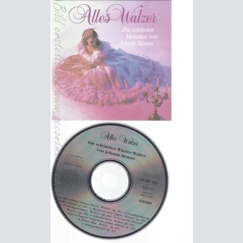 CD--ORCHESTER DER WIENER VOLKSOPER UND PETER FALK -- ALLES WALZER