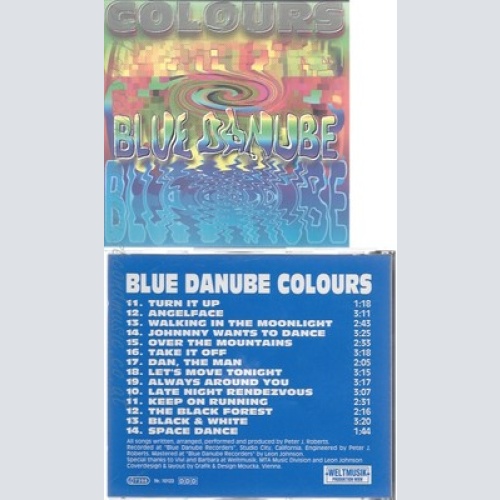 CD--BLUE DANUBE--COLOURS