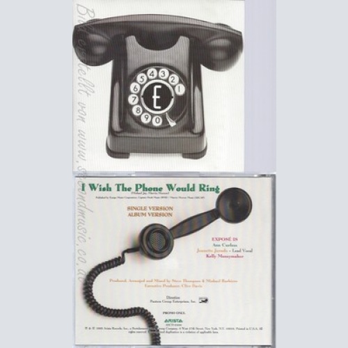 CD--EXPOSE--I WISH THE PHONE WOULD RING--PROMO