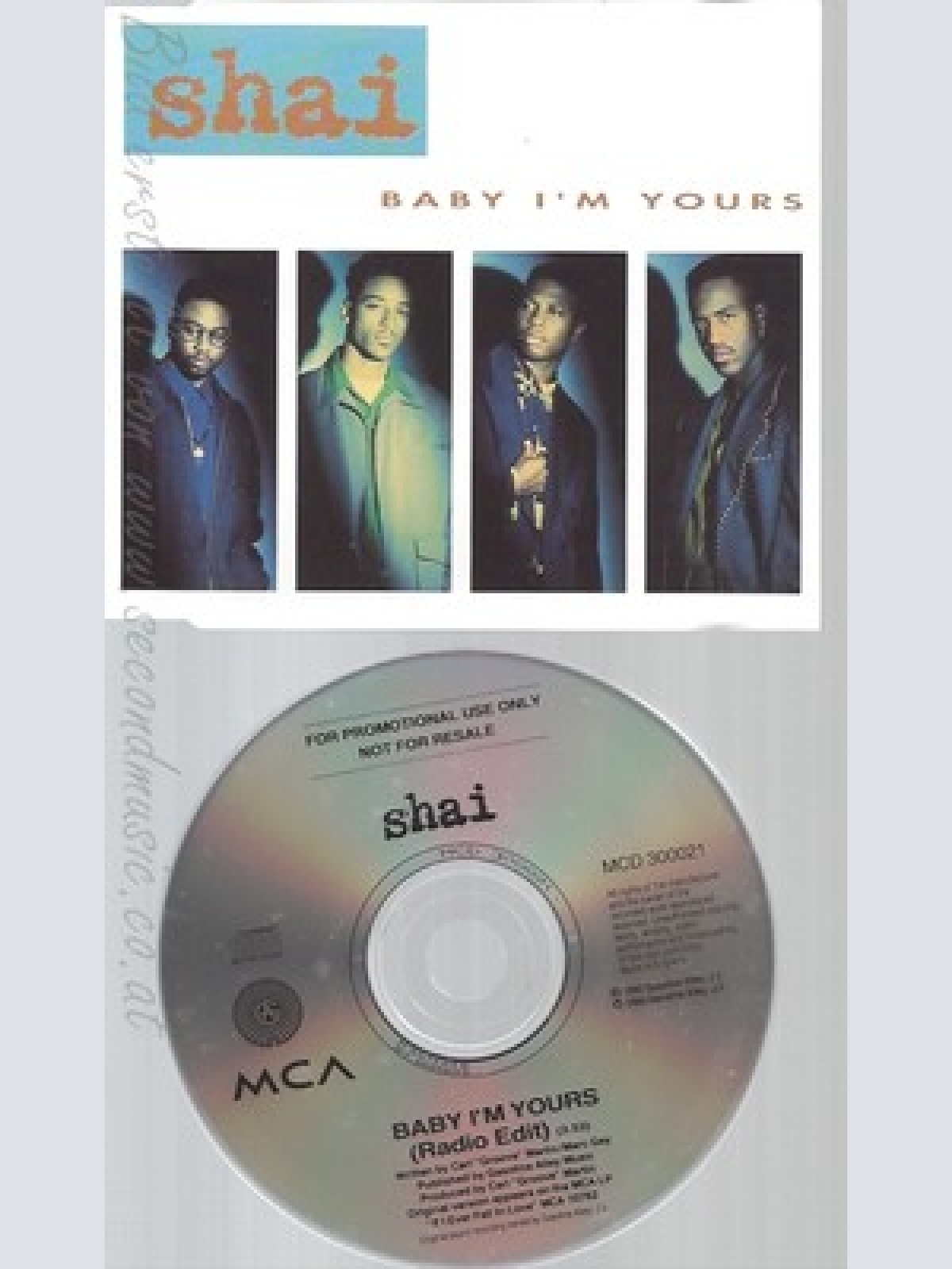 CD--SHAI--BABY I'M YOURS--PROMO