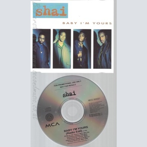 CD--SHAI--BABY I'M YOURS--PROMO