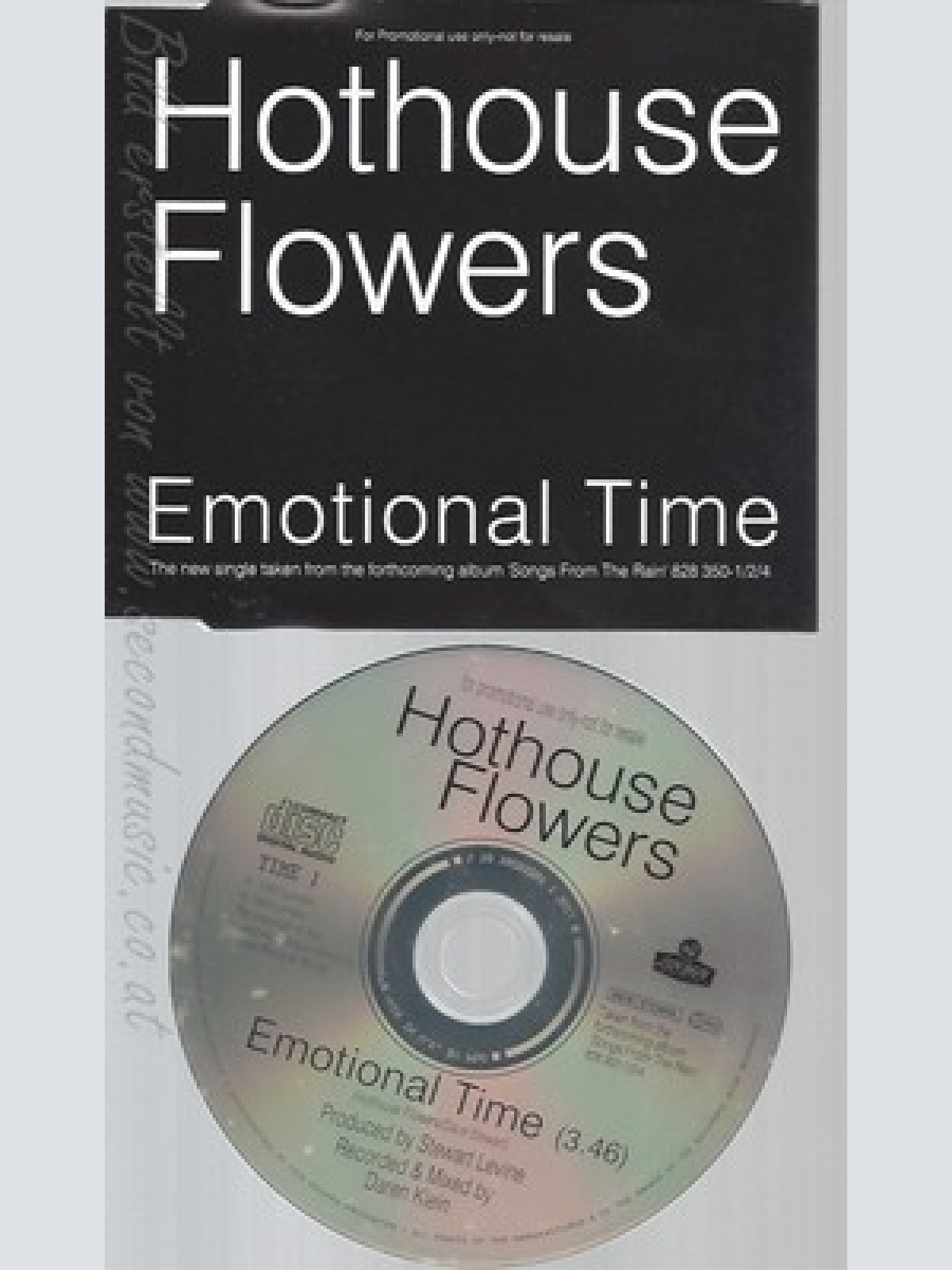 CD--HOTHOUSE FLOWERS--EMOTIONAL TIME--PROMO