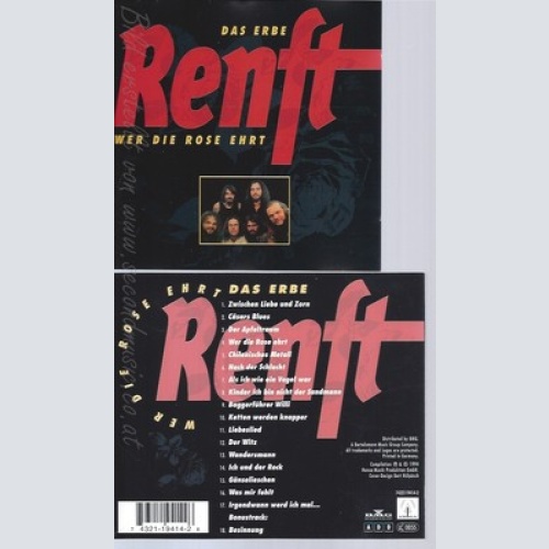 CD--RENFT -- -- WER DIE ROSE EHRT