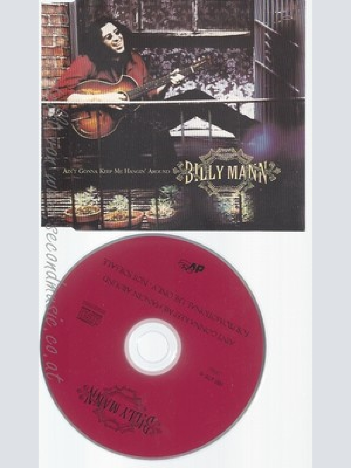 CD--BILLY MANN--AIN'T GONNA KEEP ME HANGIN AROUND--PROMO
