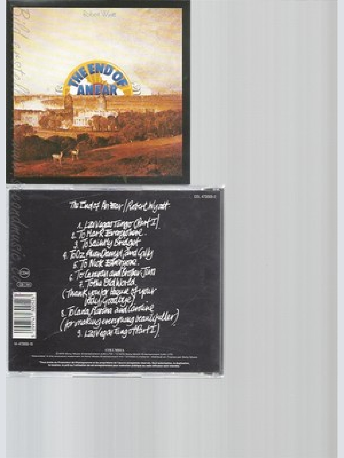 CD--ROBERT WYATT -- -- THE END OF AN EAR