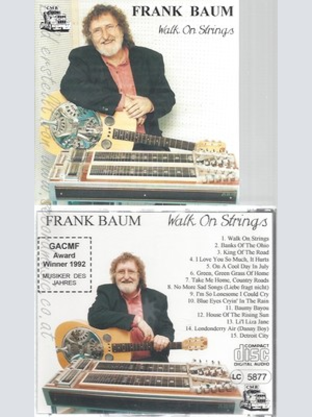 CD--FRANK BAUM--WALK ON STRINGS