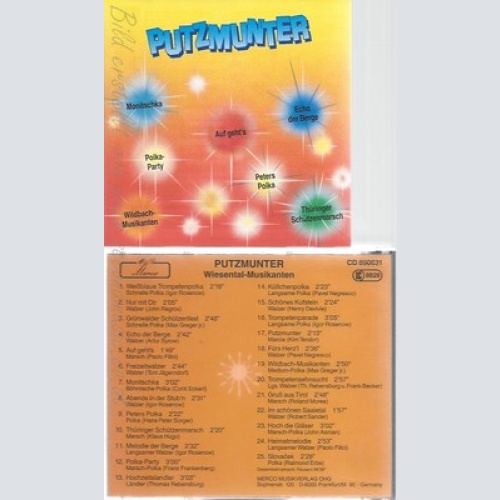 CD--PUTZMUNTER--WIESENTAL MUSIKANTEN