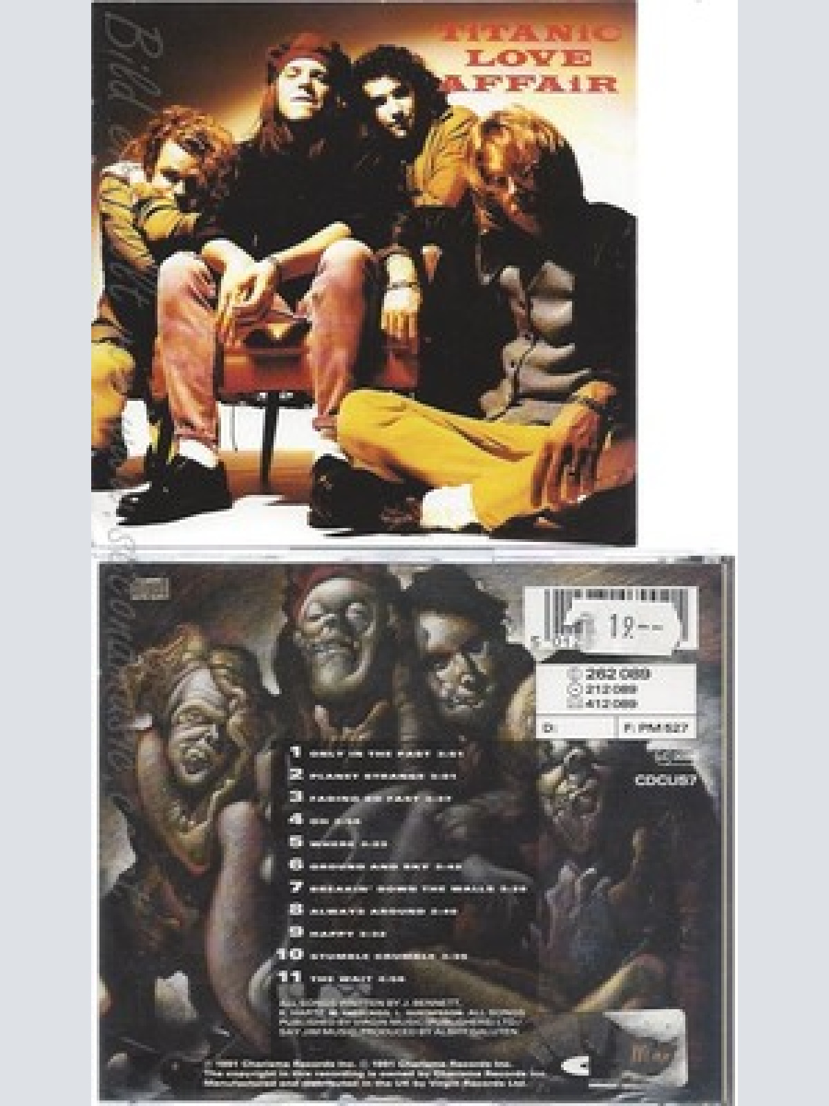 CD--TITANIC LOVE AFFAIR -- -- SAME --