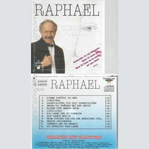 CD--RAPHAEL--WEISSE ORCHIDEEN