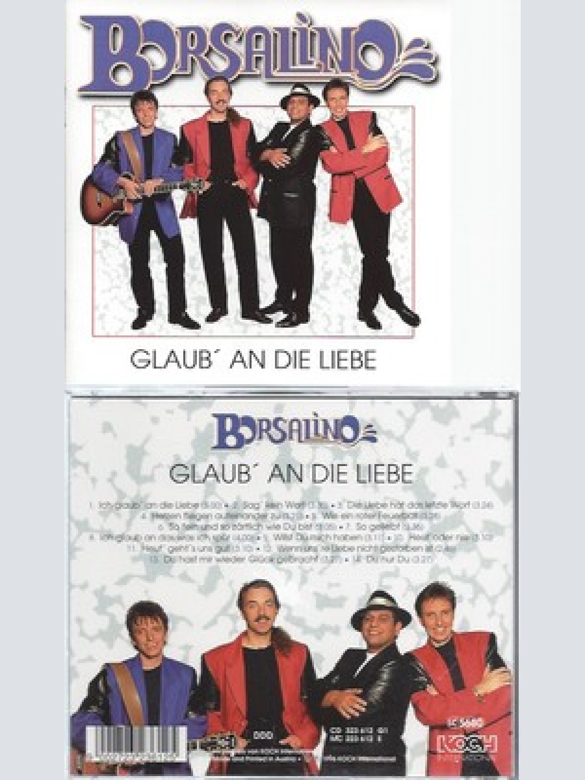 CD--BORSALINO--GLAUB AN DIE WELT