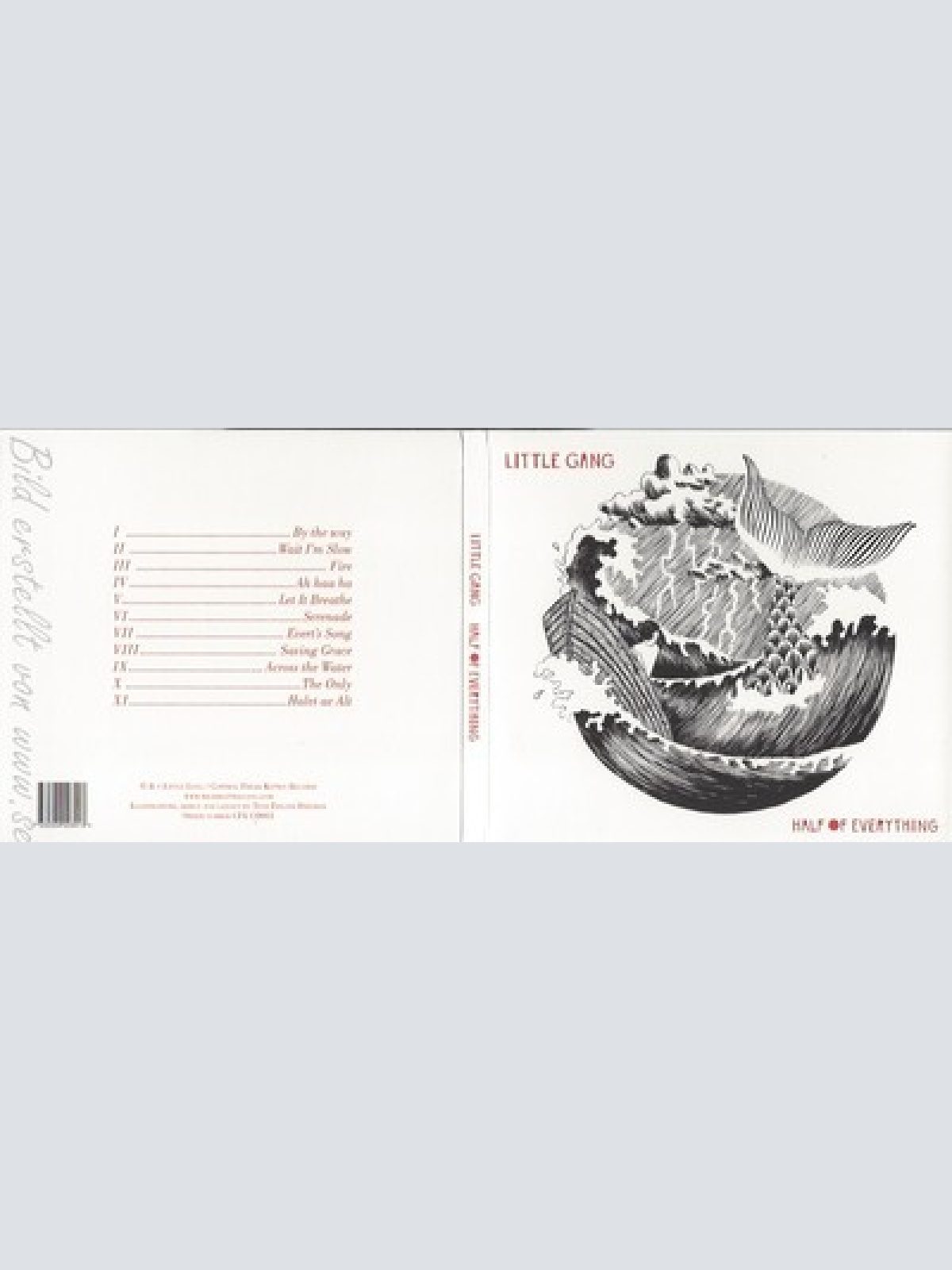 CD--LITTLE GANG -- -- HALF OF EVERYTHING