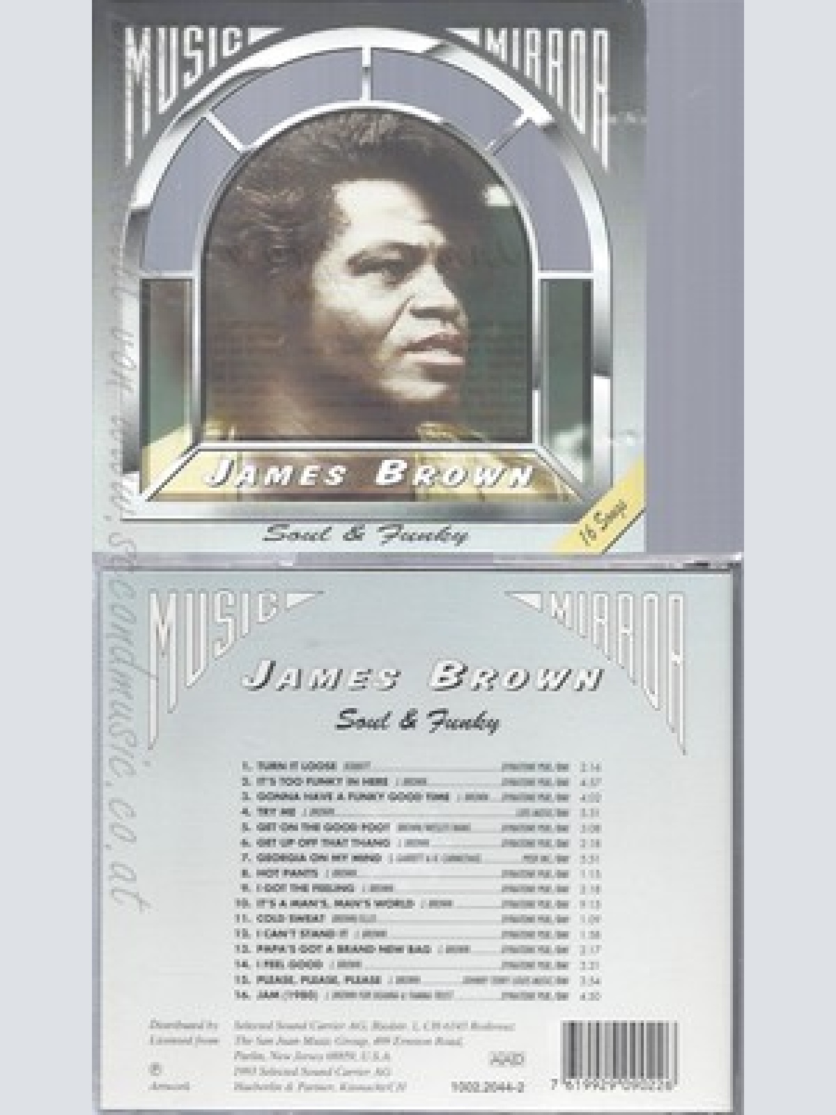 CD--JAMES BROWN -- SOUL & FUNKY --