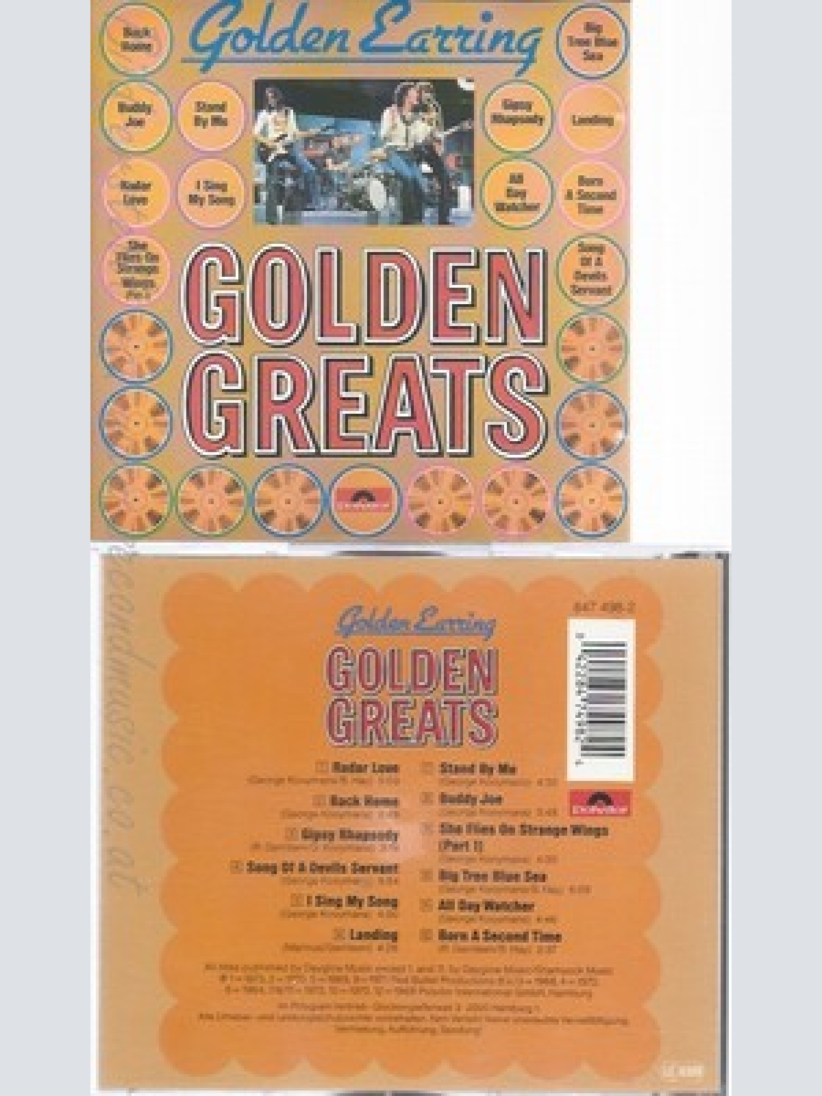 CD--GOLDEN EARRING -- -- GOLDEN GREATS