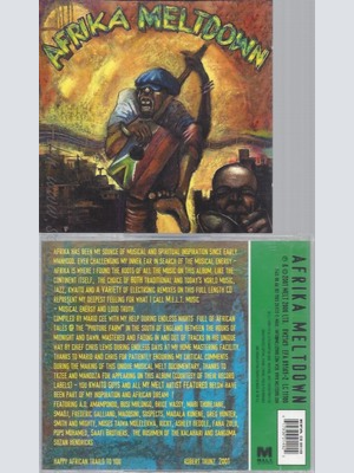 CD--VARIOUS -- -- AFRIKA MELTDOWN