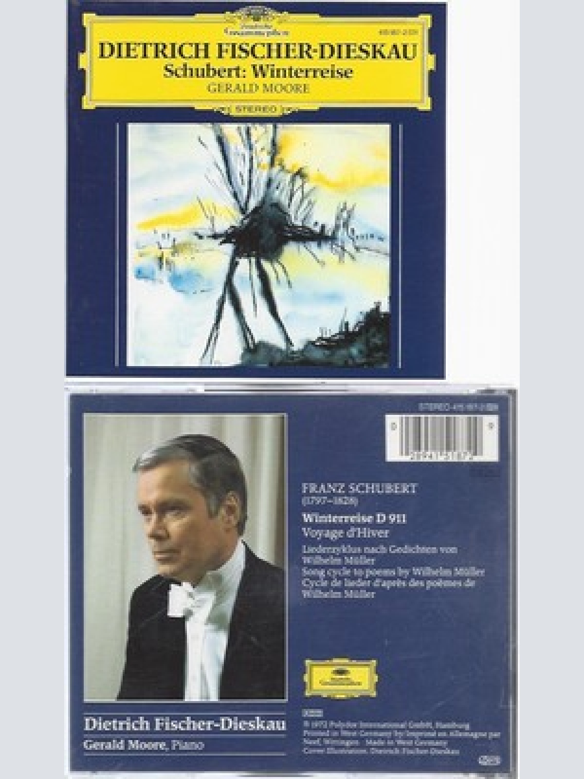 CD--DIETRICH FISCHER--KOMPONIST--1985--- WINTERREISE