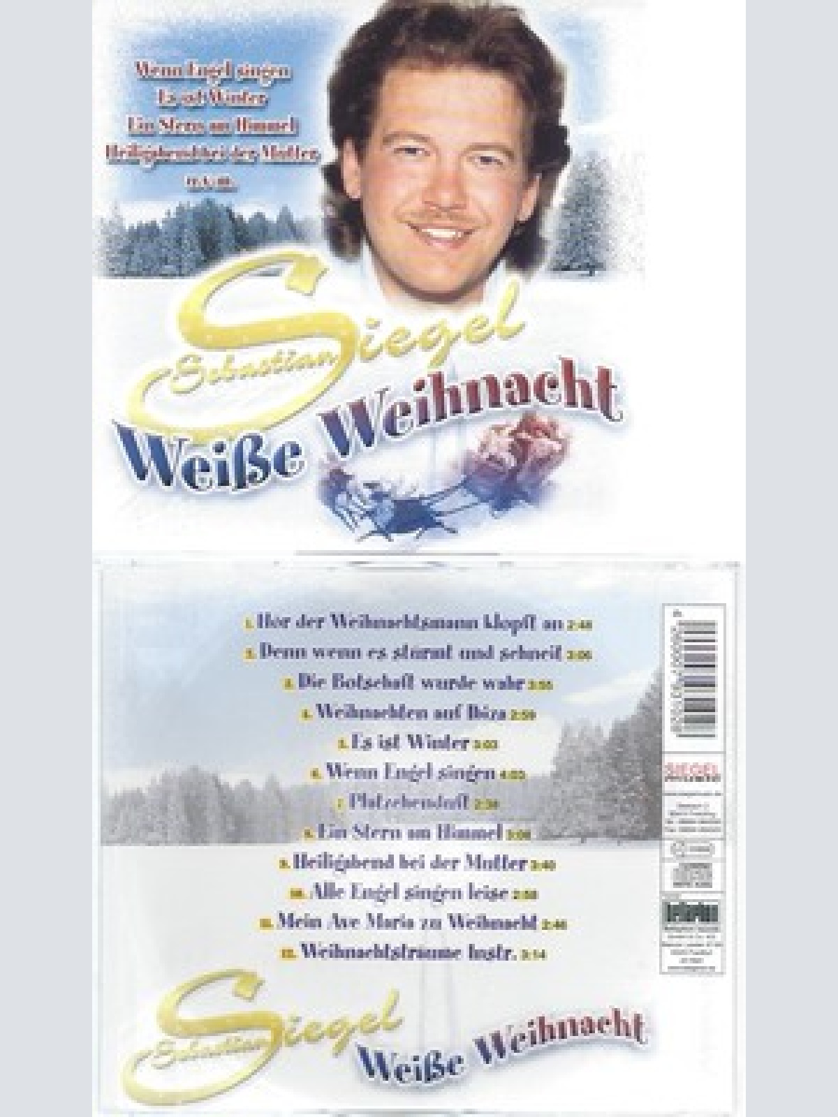 CD--SEBASTIAN SIEGEL--WEISSE WEIHNACHT