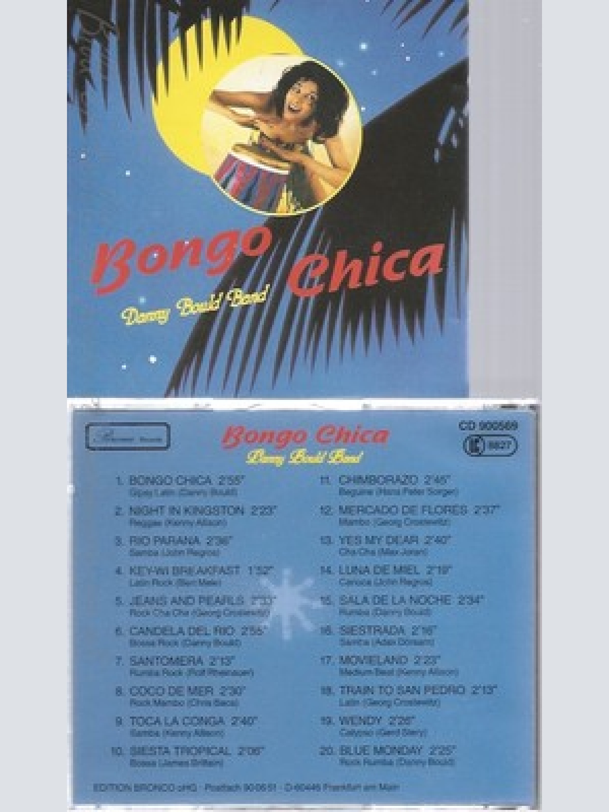 CD--BONGO CHICA--DANNY BOULD BAND