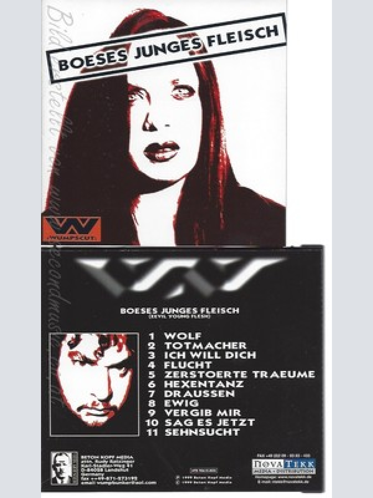 CD--WUMPSCUT--BÖSES JUNGES FLEISCH