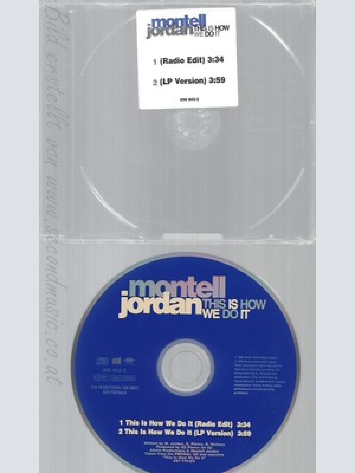 CD--MONTELL JORDAN--THIS IS HOW WE DO IT--PROMO