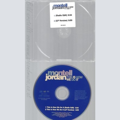 CD--MONTELL JORDAN--THIS IS HOW WE DO IT--PROMO