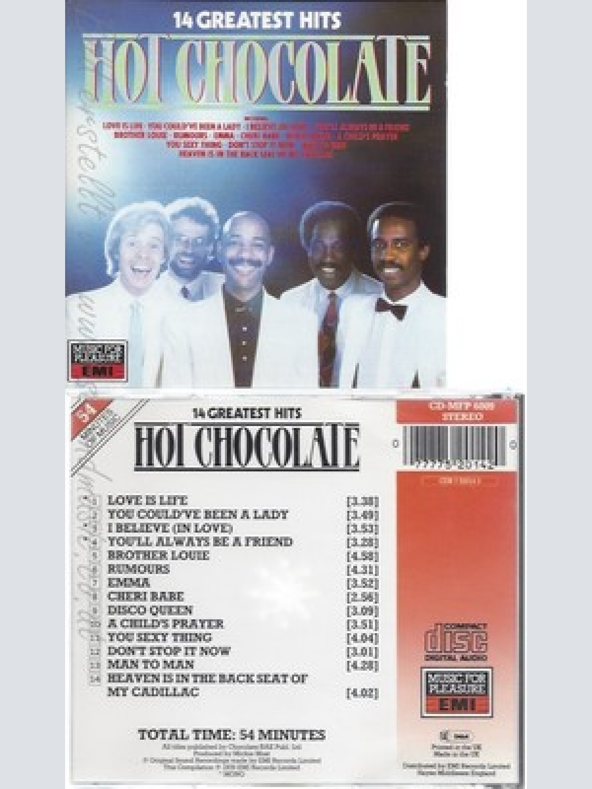 CD--HOT CHOCOLATE -- -- 14 GREATEST HITS.
