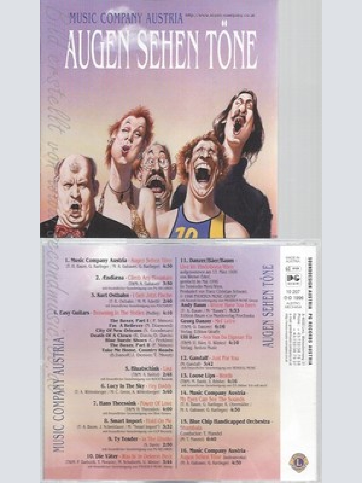 CD--MUSIC COMPANY AUSTRIA--OSTBAHN--DANZER-BÄER--VARIOUS