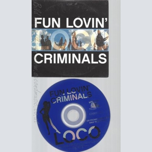 CD--FUN LOVIN CRIMINALS--PROMO--LOCO--CARDSLEEVE