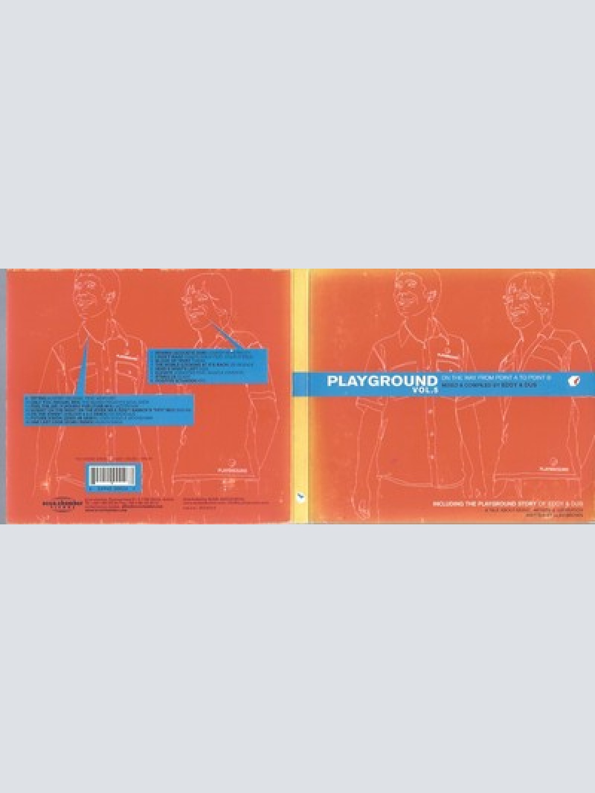 CD--EDDY & DUS UND VARIOUS COMP.BY EDDY & -- -- PLAYGROUND VOL.5