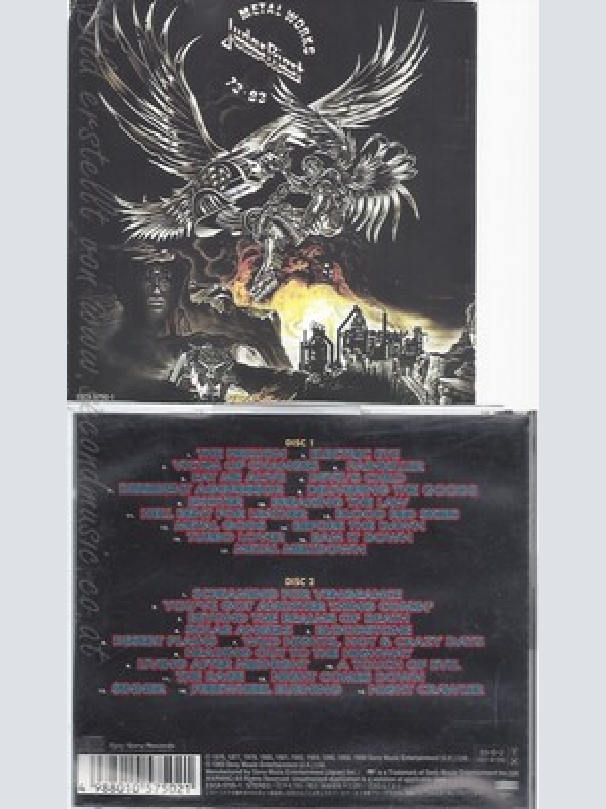 CD--JUDAS PRIEST -- --METAL WORKS--2CD--JAPAN --1993